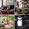 280ml Penguin Thermos Bottle Double Wall Vacuum Water Bottle Penguin Insulating Bottle  Office