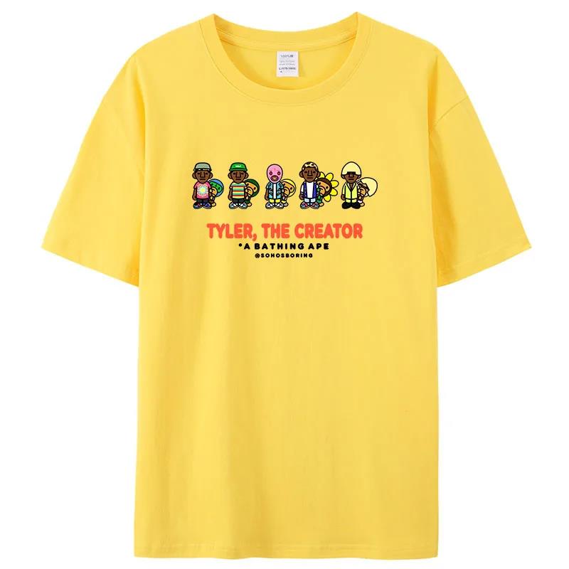 2025T-shirt Womens Fashion Short Sleeve Tops Men's Printed T-Shirt Hip Hop Rapper Vintage T-shirt 100% Cotton