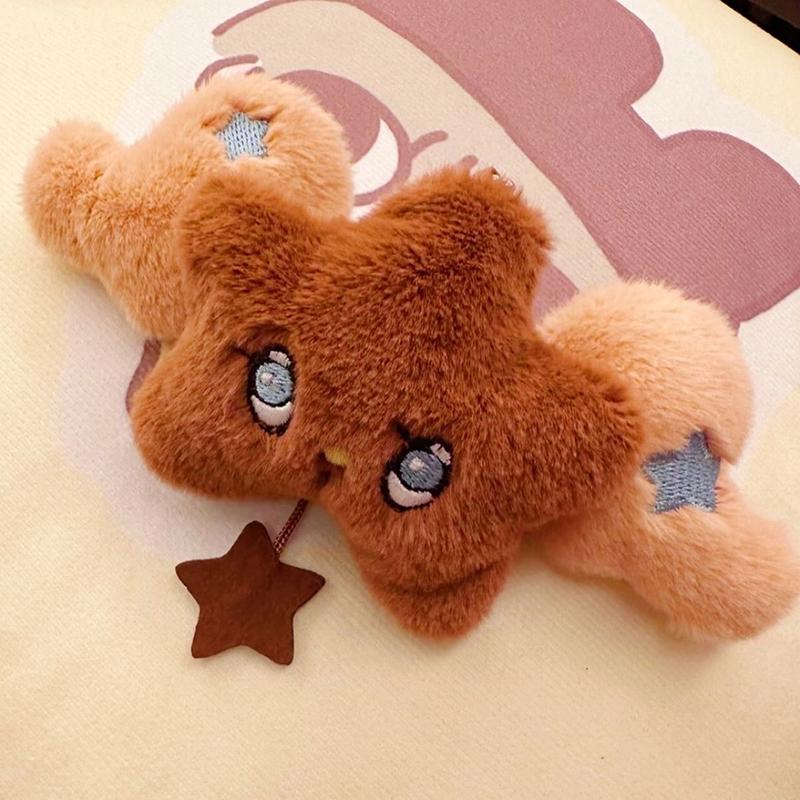Přívěsek hvězda Přívěsek na klíče Album pro panenky Plyšový přívěsek na panenku Školní taška Dekorace dárky