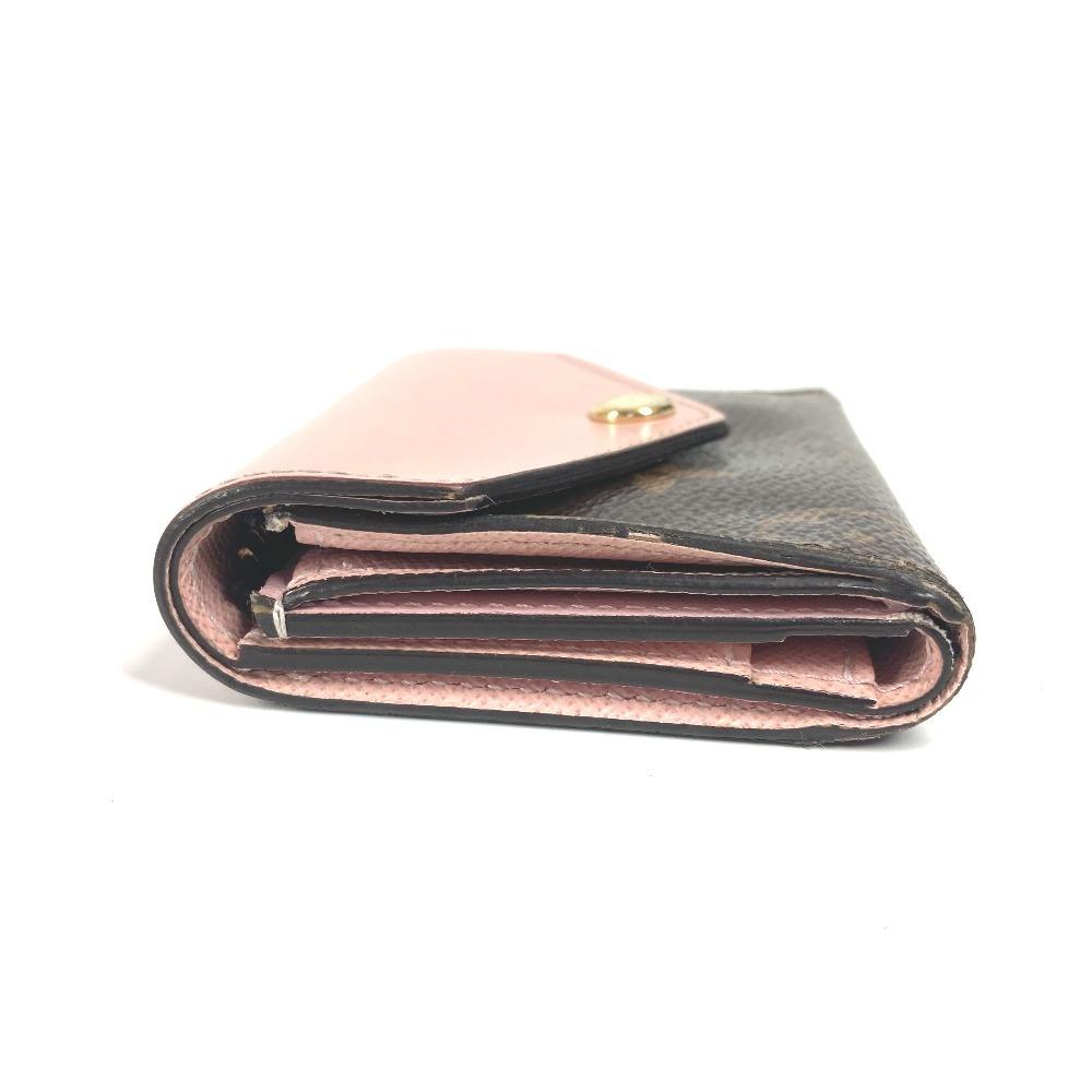 Louis Vuitton M62933 Monogram Portefeuille-Zoe Compact Wallet Trifold Wallet