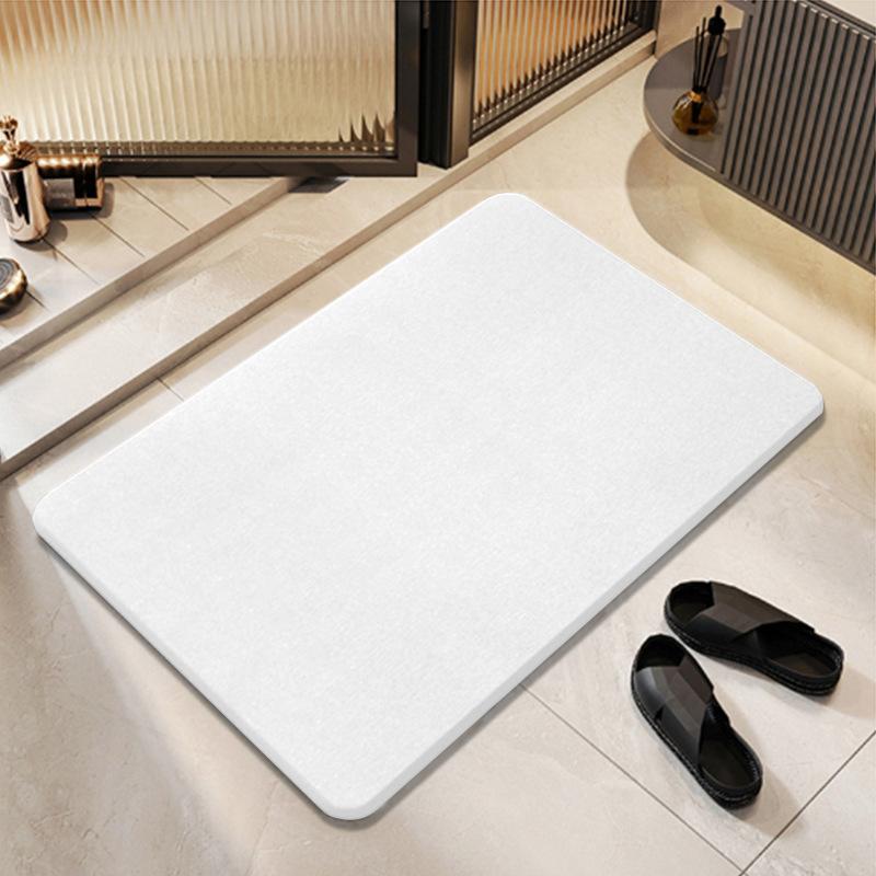 Sam, the Same Diatom Mud Floor Mat, Hard Bathroom Floor Mat, Toilet Door Floor Mat, Toilet Diatomite Quick-drying Non-slip