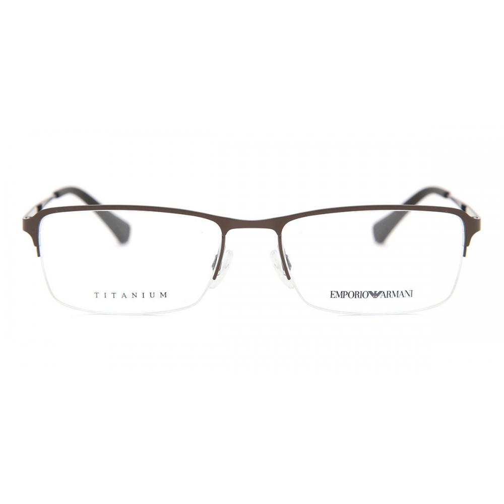 

Emporio Armani Ea1044td Asian Fit 3128 Men Eyeglasses Brown/55-18-145