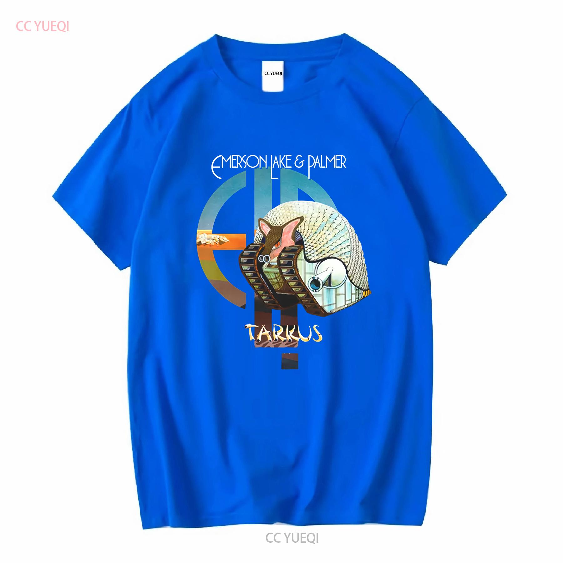 

Tarkus ELP Emerson Lake and Palmer Чорний Розмір S 5XL Футболка AC1625 з довгими або короткими рукавами вінтажний Попрана Унісекс чоловіча мода S