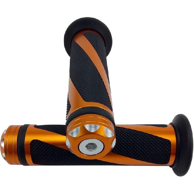 Universal Motorcycle Rubber Gel Handlebar Hand Grips For 7/8" Bar End Handle Bars Sports Bikes