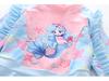 Children's Girls' Long-Sleeve Two-Piece Swimsuit Set for Small, Medium, Large