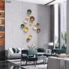 Colorful Disks Wall Hanging Ornaments Room Aesthetics Living Room Sofa Wall Background Display Round Hanging Decorations