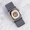 Nylon Elastic Strap For Apple watch Ultra 2 49mm Wide Braided Loop Adjustable Band iWatch 9 8 7 6 5 4 SE 45mm 41mm 44mm 40mm