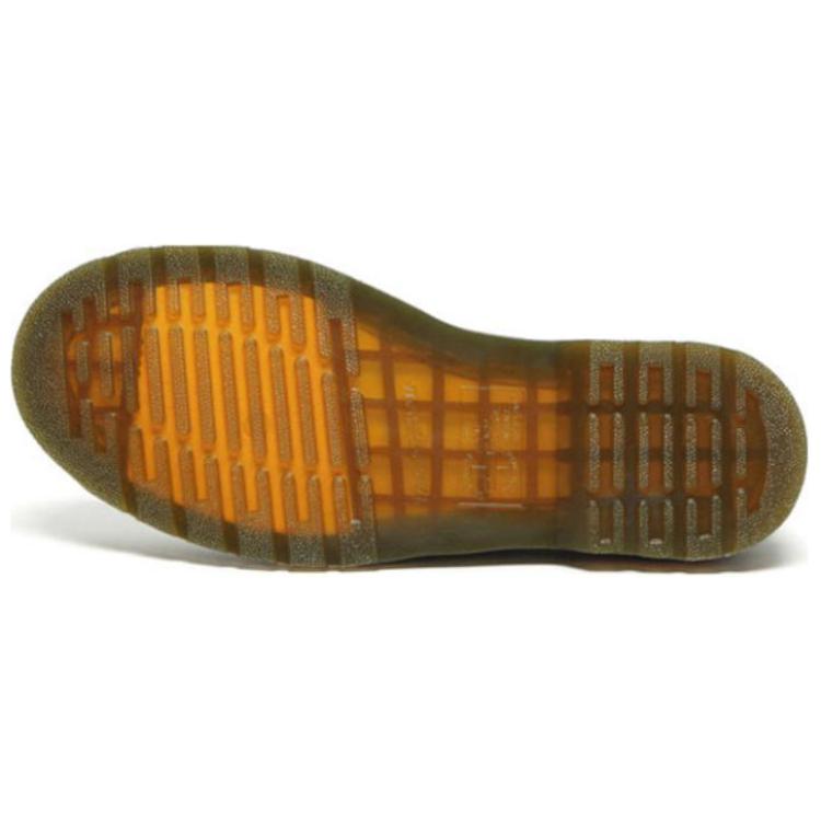 Dr. Martens 1461 Smooth Leather 3-Hole Low-Top Casual Shoes Unisex Casual Shoes Khaki-Green 27757384