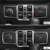 4x Window Lift Switch Control Knob Button Cover Trim For Jeep Wrangler JL JT 18+