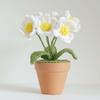 Decoration Potted Plant Fashionable Hand-woven Small Daisy