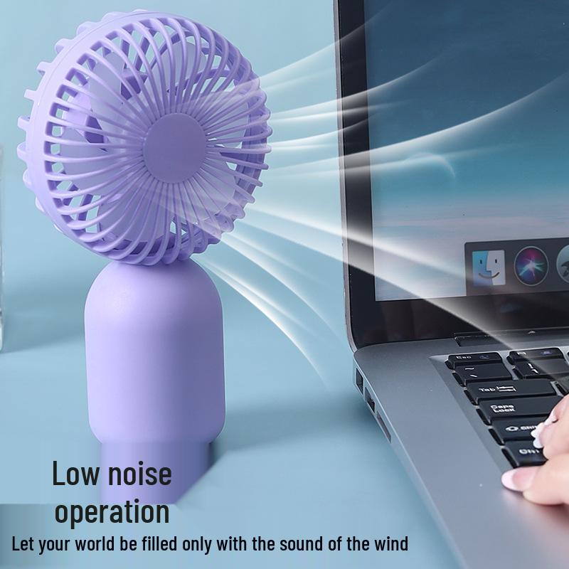 Rechargeable Portable Handheld Fan - Perfect for Office, Dormitory, & Travel