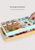 Montessori Wooden Fishing & Radish Game - Educational Sensory Toy for Early Childhood Development & Parent-Child Engagement