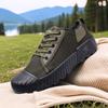 Training Shoes Star Generation Men's and Women's Shoes Labor Shoes High and Low-top Canvas Shoes Non-slip and Wear-resistant Construction Site Tooling