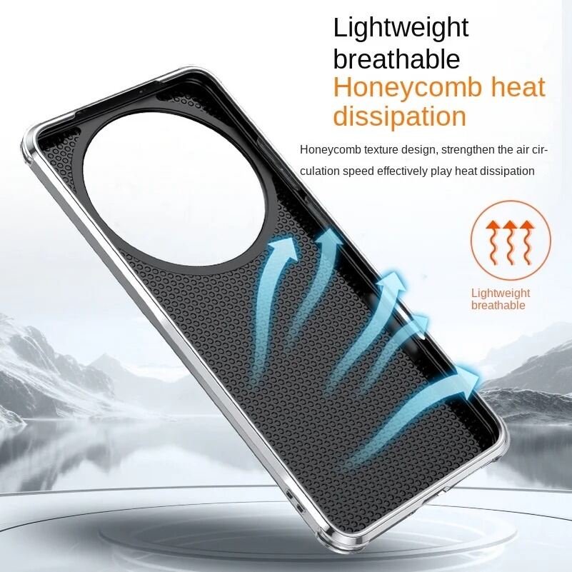 Case for Huawei P80 P70 Ultra Mate 80 70 60 Pro+ RS Honor Magic 8 7 Pro with Lens Invisible Bracket Holder & Leather Back Cover Phone Bumpers