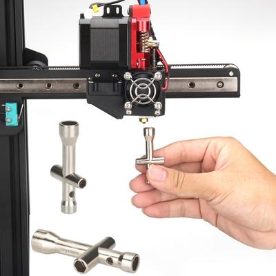 Mini clé cruciforme à 7 pans, douille de 5,5 mm pour écrous M2/M2,5/M3/M4, outils d'imprimante 3D DIY, outil de réparation et d'assemblage de pneus pour modèles de voitures RC