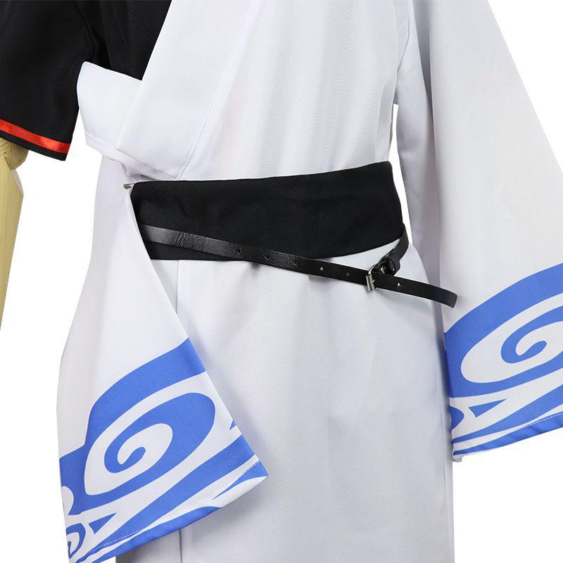 Zeitlos Stilvolles Gintama Sakata Gintoki Anime Silver Soul Halloween Cosplay Kostüm Anzug Komplettset für alle Anlässe