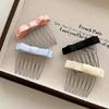 Sweet Bowknot Hair Comb Girl Hair Styling Hair Bows Antislip Women Hair Decors