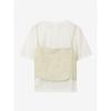 Cc Collect. Women S Shirring veSt   Sheer Inner Set c262mSc047