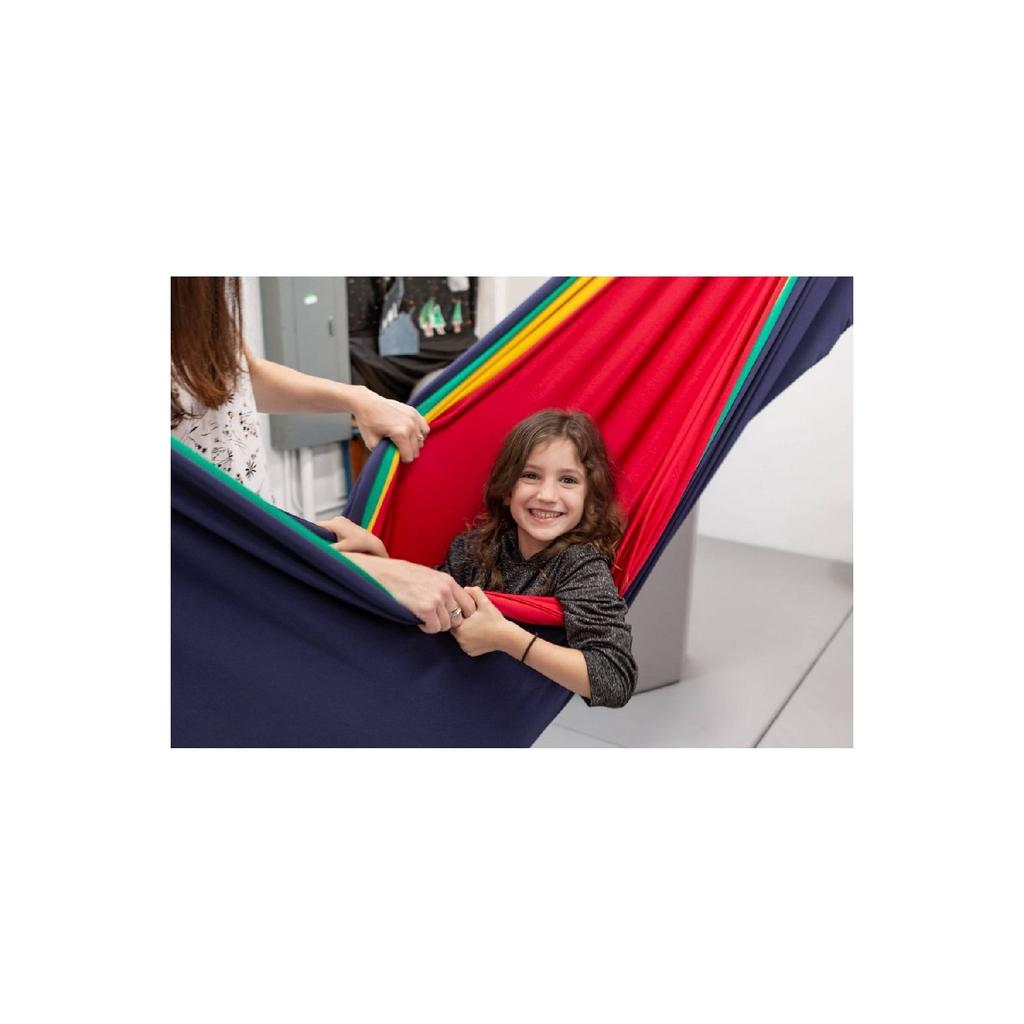 Akrobatenschaukel. Sensorische Therapie Flexible Schaukelhängematte, 4 Farben, 4 Etagen, beruhigende Hängematte