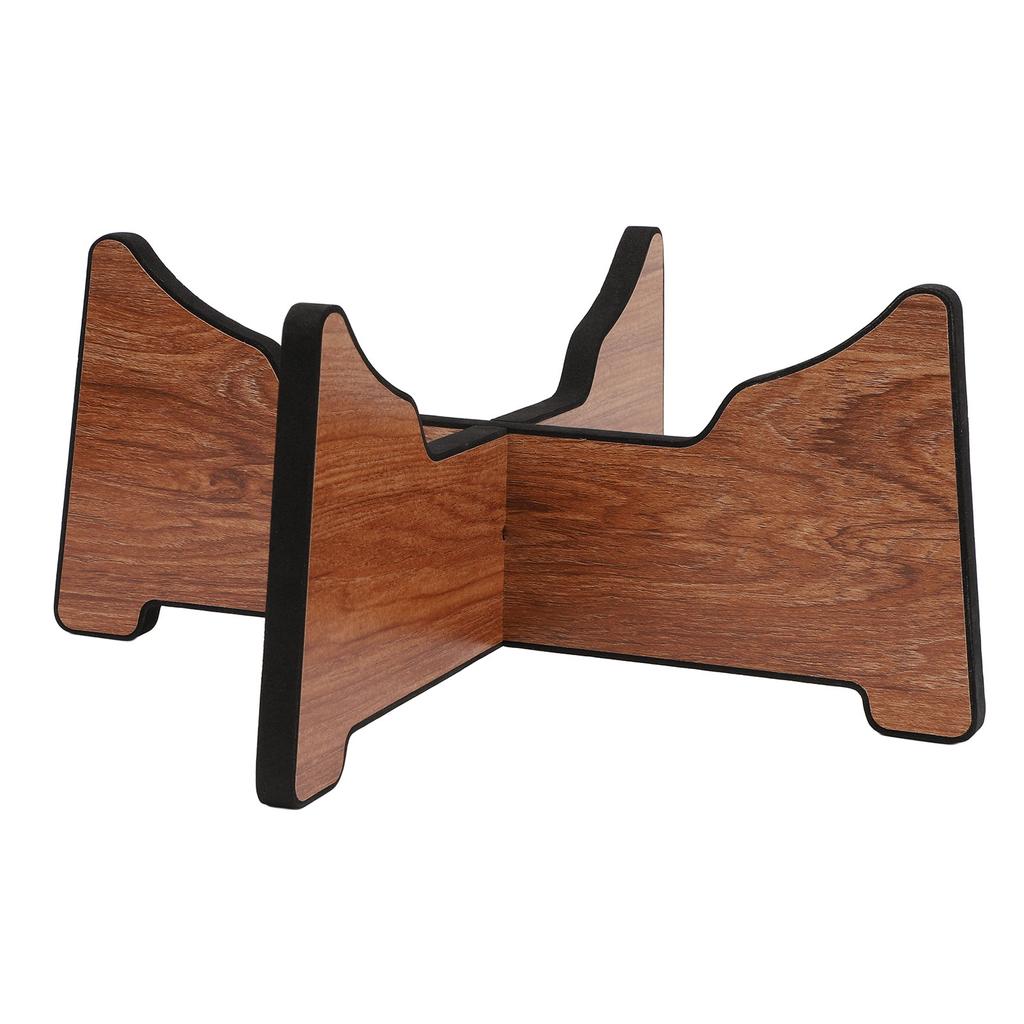 Ethereal Drum Bracket Stable Support Exquisite Wooden Tongue Drum Stand for Display