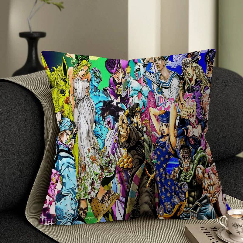Carpet J-JoJoS Bizarre Adventure Personalized picture text home decorative pillows Household Gifts 45x45cm