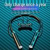 Wireless Bluetooth Neckband Earphones: High-Quality Stereo Sound, Long Battery Life, Perfect for Running & Sports.