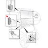 603852 Windshield Sash Retaining Clips for EZGO RXV Gas Electric Cars