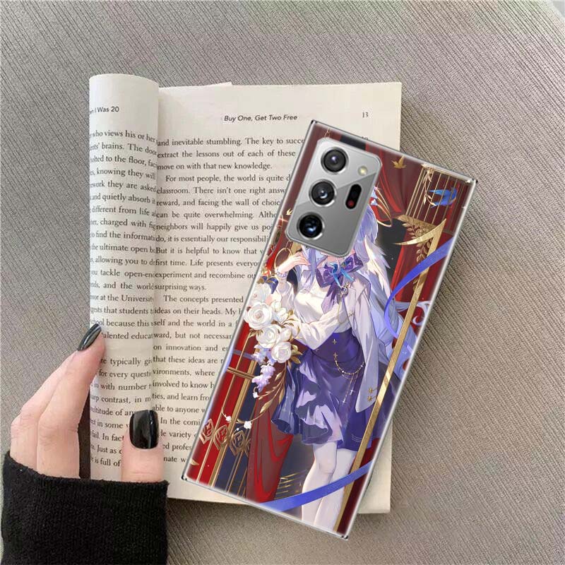 Star Rail Robin Phone Case For Samsung Galaxy S25 Edge S24 S23 FE S22 S26 Ultra S21 S20 S10 Plus Capa Soft