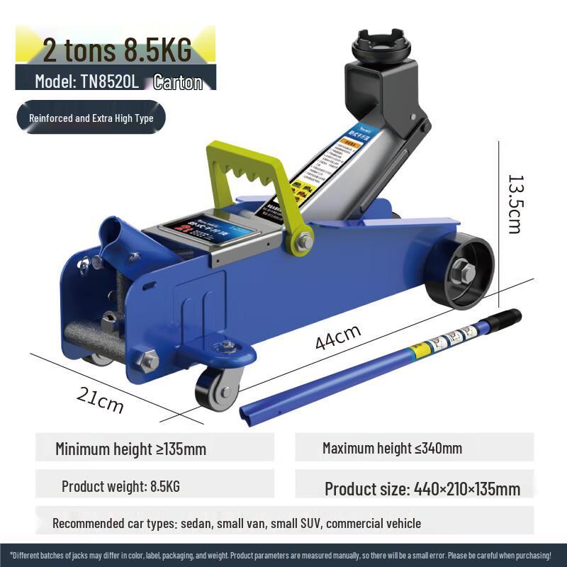 Bayou Hydraulic Floor Jack CN plug (adapter included)
