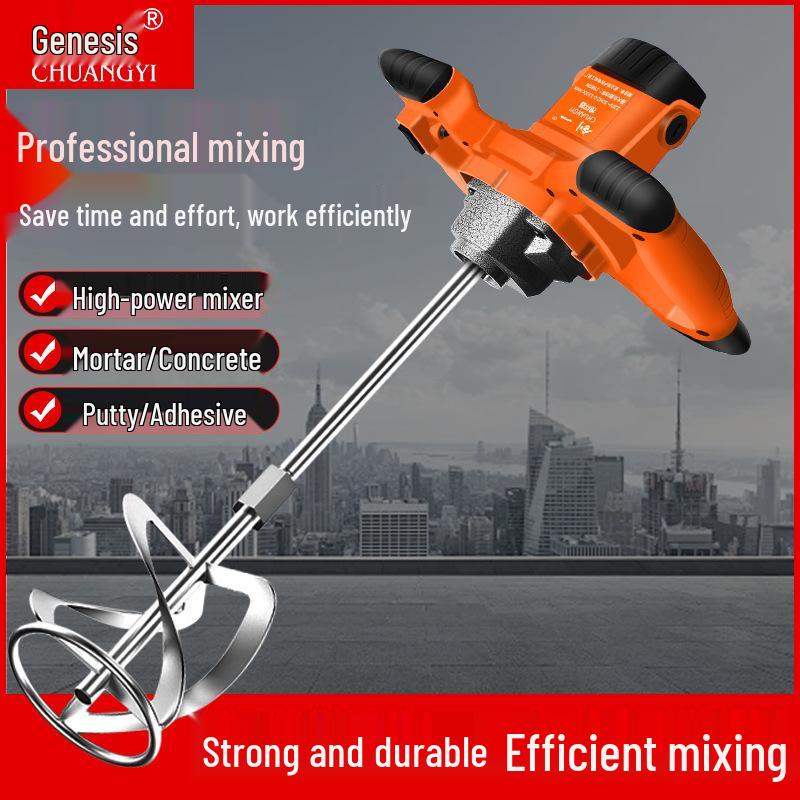 Chuangyi High Power Multi-Purpose Mixer for Paint, Cement, Putty, and Mortar