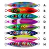 Metal Jig Casting Sinking Fishing Lure Jigging Swimbait Lifelike Hard Bait 2pcs