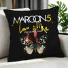 Pop Maroon 5 Kissenbezug Kissenbezug Set 4 Stück 50x50 45x45 40x40 Kissenhülle Dekorativ Sofa Heimdekor