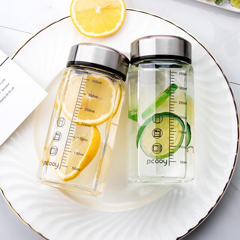 Taixige Microwave Safe Heat-Resistant Glass Breakfast Mug