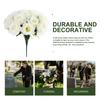 Artificial Rose Flowers Small Beautiful Bouquet for Funeral Memorial Cemetery Grave Arrangement Artificial Flowers