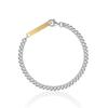 LUNNE Silver 925 Curb Chain Bracelet #LSB10