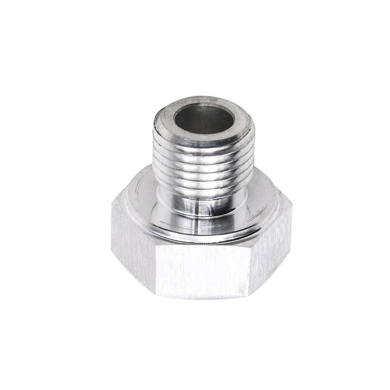Oil Pressure Sensor Adapter M16 X1.5 to 1/8 NPT for GM LS Series Engines - Automotive Engine Oil Pressure Monitoring Accessory