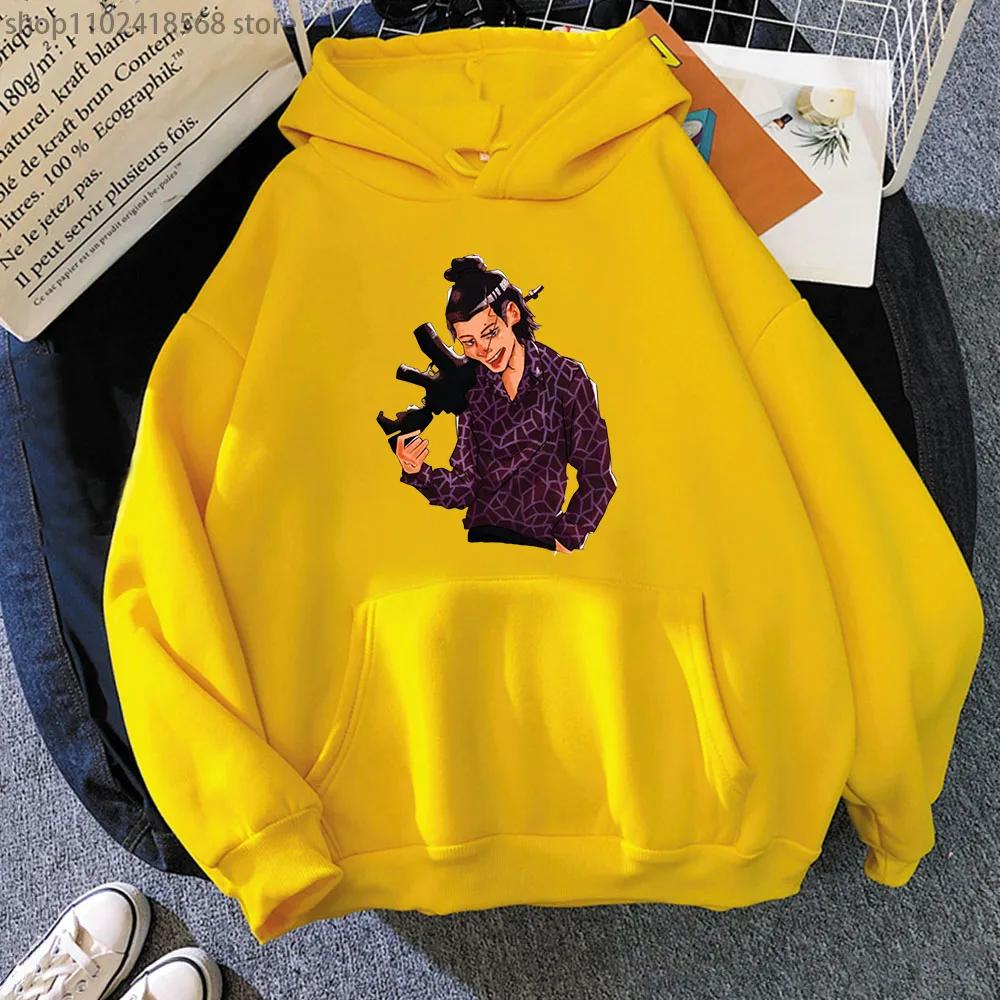 Chishiya potisk Mikina Anime Alice In Borderland Mikina Jarní/Podzimní Zimní Oblečení Muži Y2k Sudadera Ženy