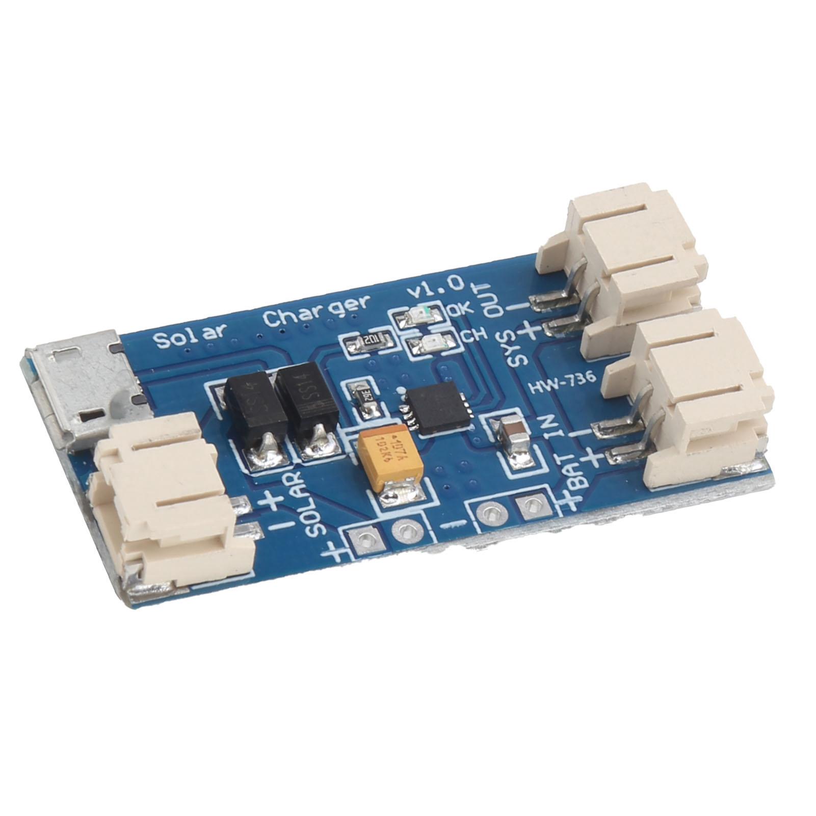 

Mini Solar Charging Board Lithium Battery USB Charging Module CN3065 500mA DC 4.46V