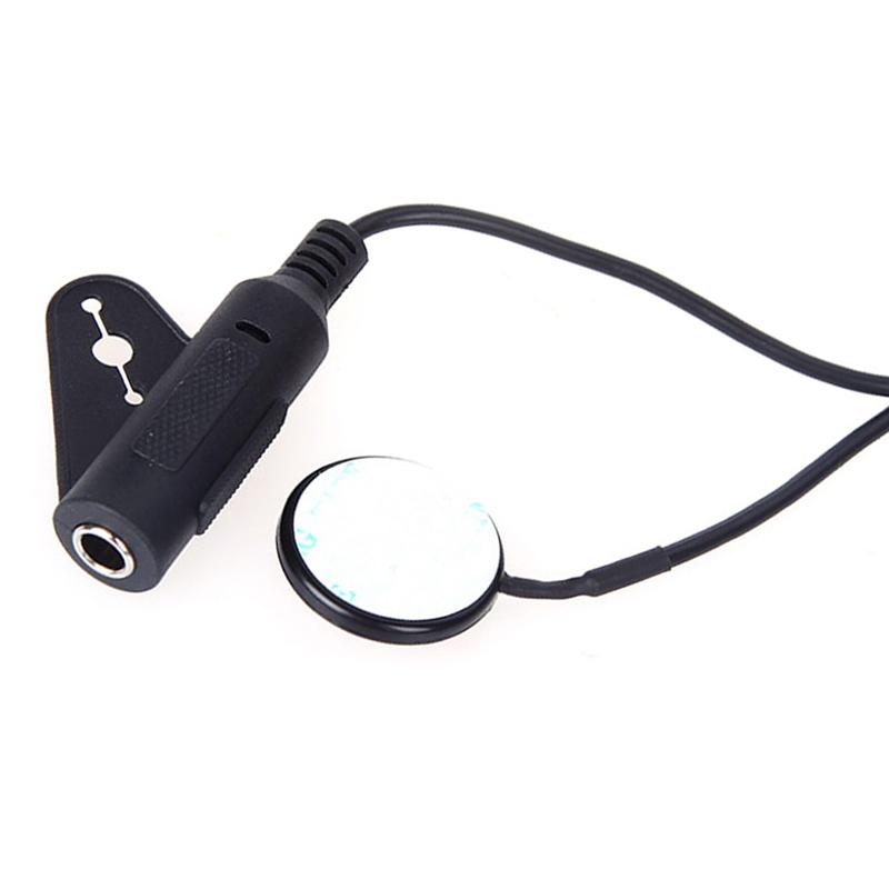Captador de microfone de contato piezo para guitarra, violino, banjo, bandolim, ukulele