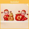 Figurine Style Fortune Prospérité en Résine Faite à la Main Pour Offrir