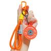 Fun Cartoon Barbell Keychain Fitness Gift Enhances Workout Motivation Portable Bag Pendant Keyring for Daily Carry