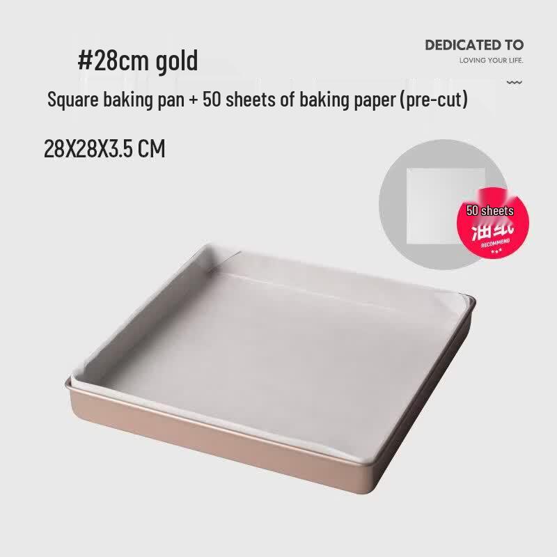 Square Cake Roll Baking Pan