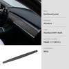 Made of Alcantara For Tesla Model 3 Model Y 2023-2019 Car Dashboard Cover Decorative Wrap Cap Protector Pad Innner Accessories