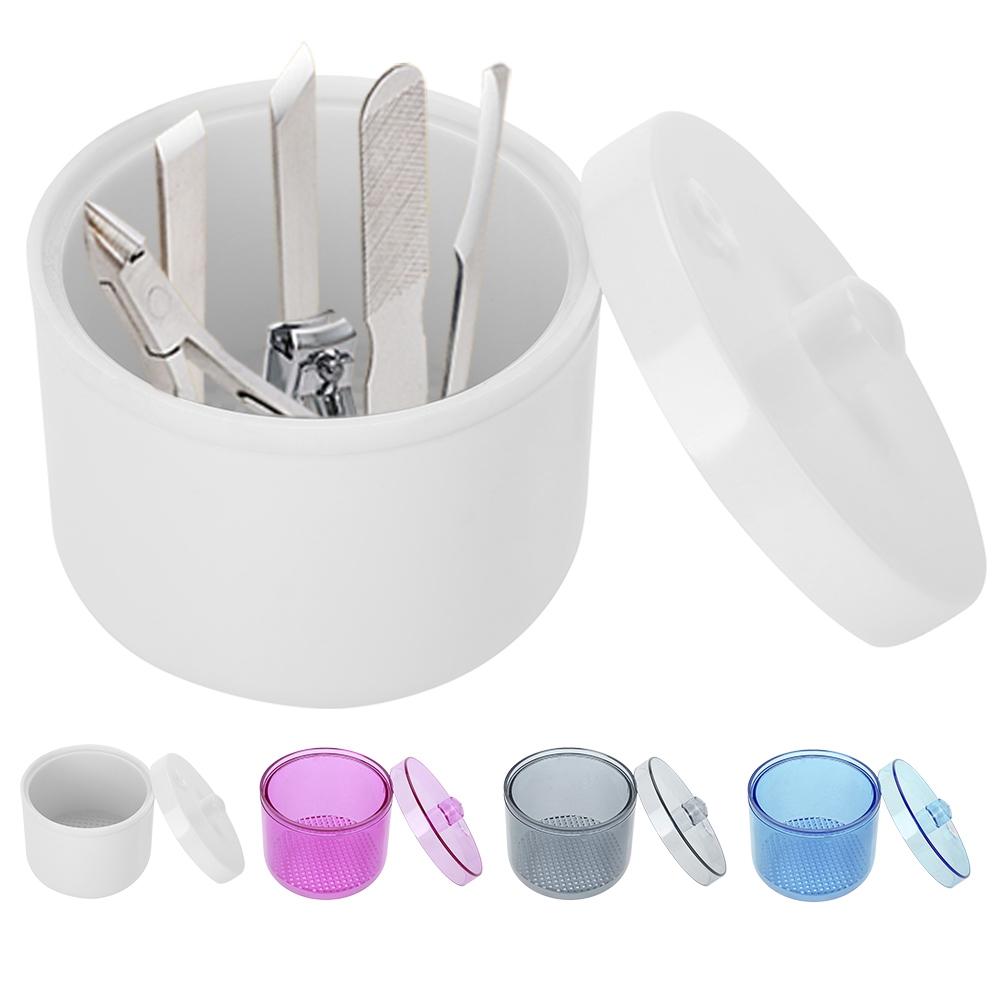 Dental Nail Tools Sterilizer Tray Sterilization Box Disinfection Container Manicure Tools