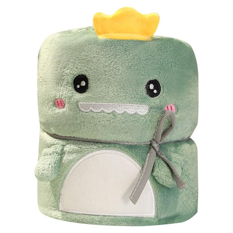 Small blanket cartoon office blanket children summer blanket company sofa nap blanket lunch break air conditioning blanket