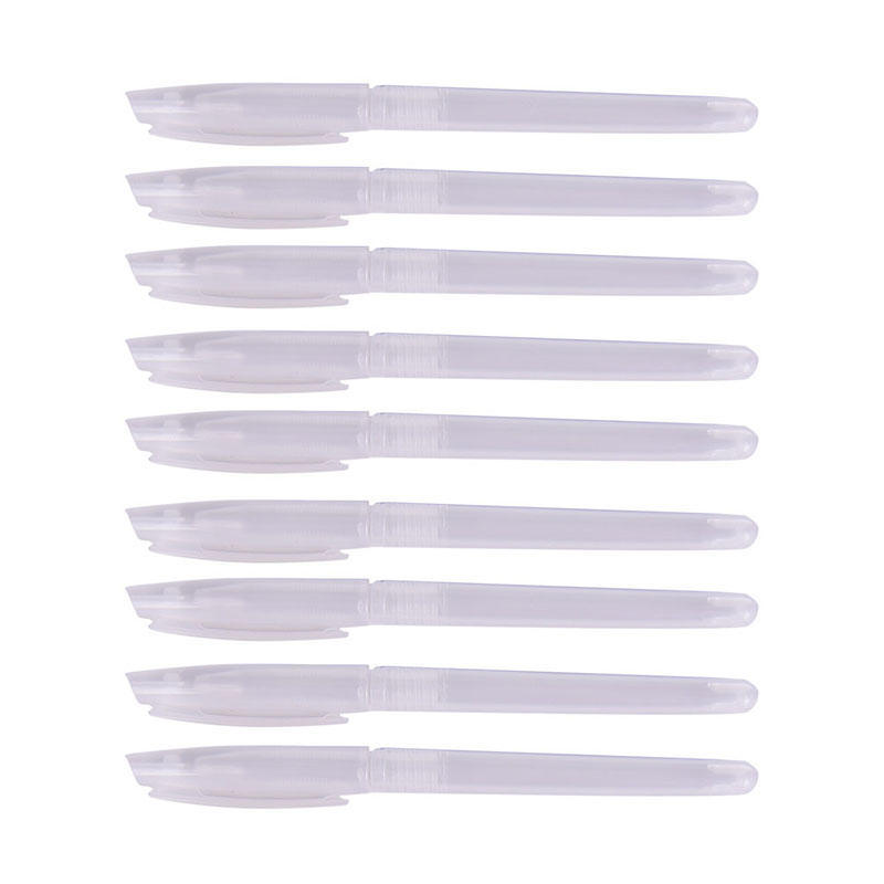 10Pcs Gel Pen Shell Ballpoint Pen Shell Transparent Pen Cover Clear Pen Cover