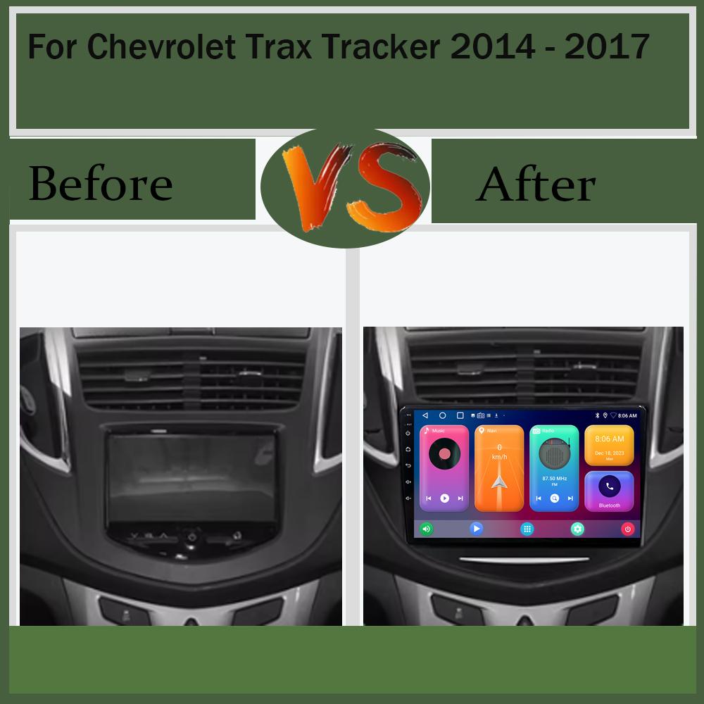 Car Carplay For Chevrolet Trax Tracker 2013 - 2017 GPS Radio Navigation Video Android Auto Stereo Multimedia Player Wifi No 2din