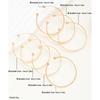 Stainless Steel 7 Pcs/Set Punk Bracelets for Women Girls Goth Heart Prints Metal Design Open Bangle Party Fashion Jewelry Gifts