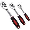 Drive Ratchet Wrench, Professional Heavy Duty Ratchet Set, Quick-release Reversible, Premium Chrome Vanadium Steel Construction
