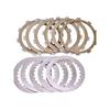 Motorcycle Steel Friction Clutch Plate Kit For Honda NX250 MD21 XR250 XR250R ME06 XR NX 250 XL350 XL350R TRX400